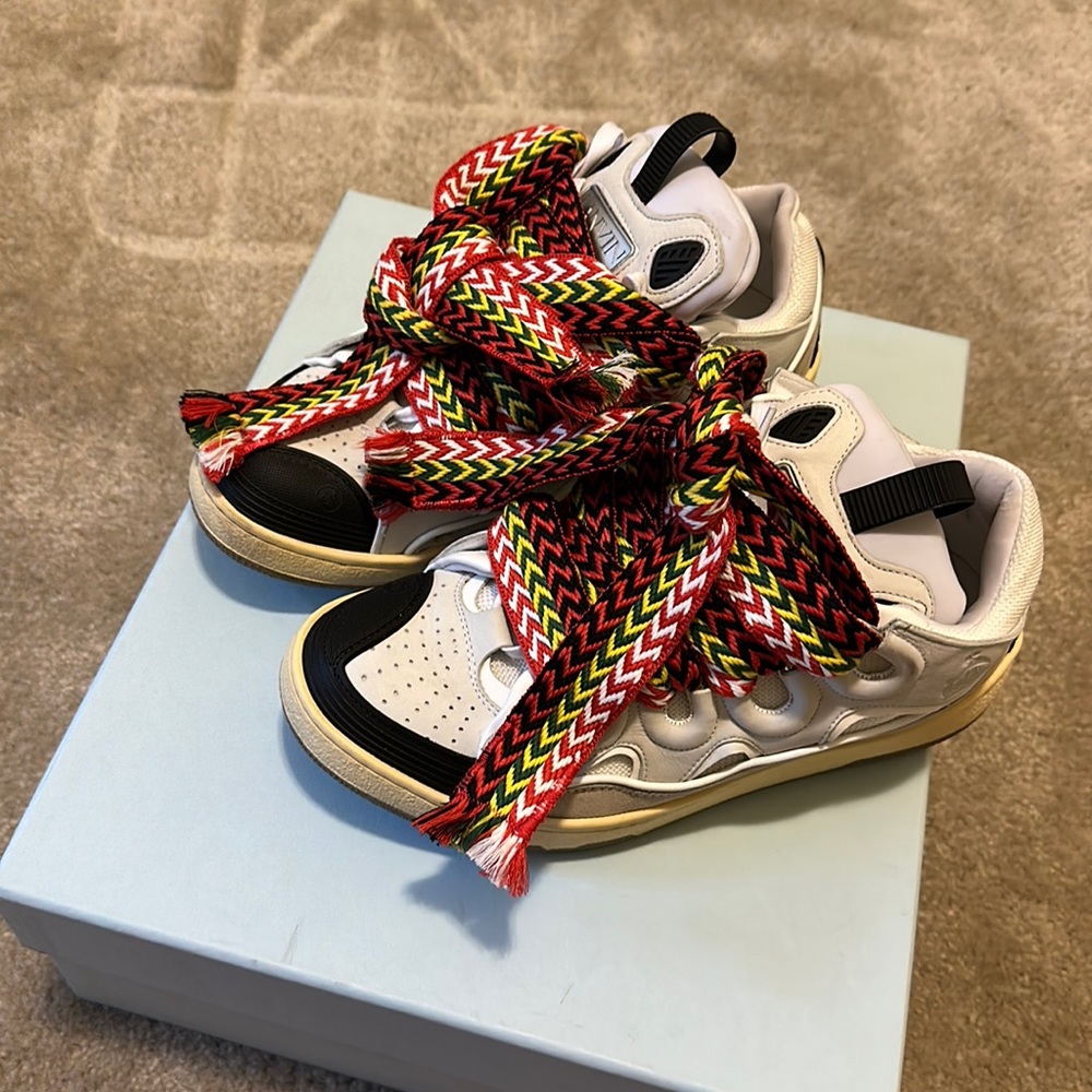 Lanvin Curb Sneakers